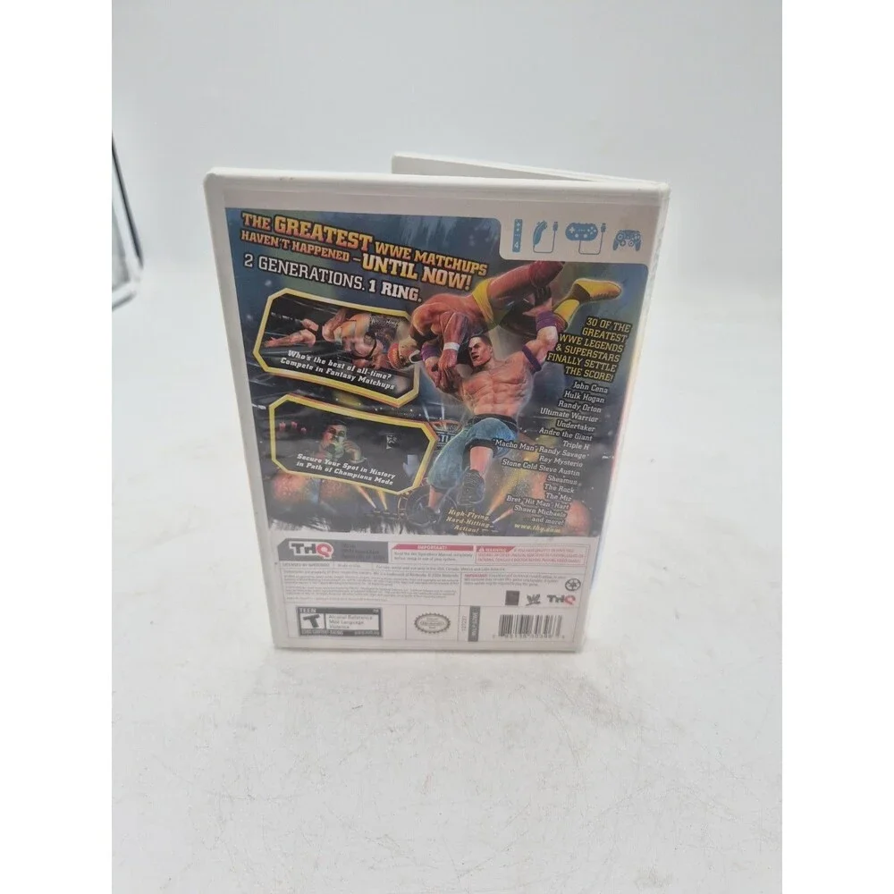 WWE All Stars (Nintendo Wii, 2011) Tested Complete With Manual Wrestling